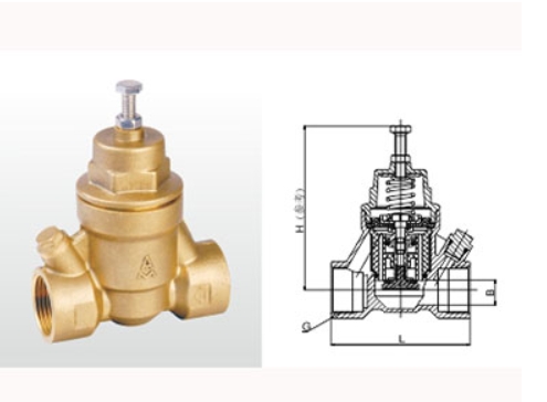 埃美柯黄铜过滤型减压阀719